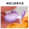 Manhattan hand-held ball baby silicone bite toy for 3 to 6 months old newborns 0 to 1 year old hand-cranked bells details Picture